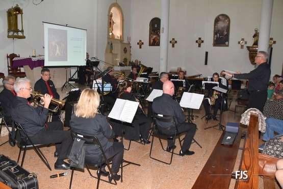 Concierto Sacro de la Banda Municipal en El Calero/FJS Fotografía.